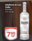 Zoladkowa de Luxe Vodka im Angebot bei GLOBUS in Castrop-Rauxel Zoladkowa de Luxe Vodka Angebote bei GLOBUS Castrop-Rauxel für 7,99 €