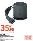Enceinte portable bluetooth srs-xb13 - SONY à 35,90 € dans le catalogue Intermarché Hyper
