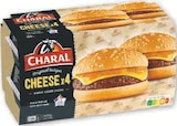Cheese burger ou burger poivre - CHARAL en promo chez U Express Cheese burger ou burger poivre - CHARAL dans le catalogue U Express