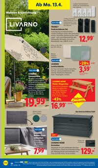 Sonnenschirm im aktuellen Lidl Prospekt (Bielefeld) Sonnenschirm im Lidl Prospekt "LIDL LOHNT SICH" mit 70 Seiten (Bielefeld)