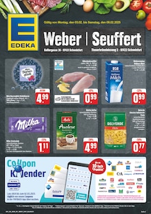 Aktueller EDEKA Prospekt "Wir lieben Lebensmittel!" Seite 1 von 8 Seiten für Schweinfurt