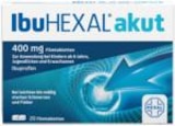 Adler Apotheke OHG Beselich - IbuHexal® akut 400 mg Filmtabletten Angebot im Prospekt IbuHexal® akut 400 mg Filmtabletten bei Adler Apotheke OHG im Beselich Prospekt für 7,18 €