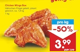 Aktuelle Hähnchen Angebote bei Netto Marken-Discount in Gelsenkirchen Aktuelles Chicken Wings Box Angebot bei Netto Marken-Discount in Gelsenkirchen ab 3,99 €