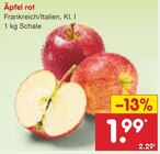 Netto Marken-Discount Crimmitschau - Äpfel rot Angebot im Prospekt Äpfel rot bei Netto Marken-Discount im Crimmitschau Prospekt für 1,99 €