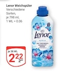 Aktuelle Lenor Angebote bei GLOBUS in Duisburg Aktuelles Lenor Weichspüler Angebot bei GLOBUS in Duisburg ab 2,22 €