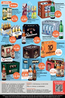 Bier im aktiv & irma Prospekt "Top Angebote" mit 16 Seiten (Oldenburg)