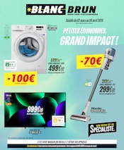 Aspirateur Balai Angebote im Prospekt "PETITES ÉCONOMIES GRAND IMPACT !" von Blanc Brun Aspirateur Balai Angebote im Prospekt "PETITES ÉCONOMIES GRAND IMPACT !" von Blanc Brun auf Seite 1