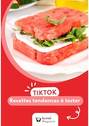 Catalogue Autres Magasins Recettes en cours à Touvre et alentours, "TIKTOK Recettes tendances à tester", 1 page, 30/07/2025 - 31/08/2025