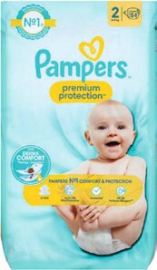 Promo Pampers couches harmonie t3 x42 chez Intermarché