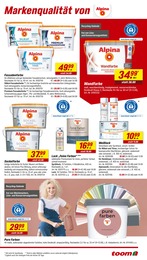 Wandfarbe Angebot im aktuellen toom Baumarkt Prospekt auf Seite 13