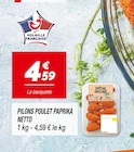Promo PILONS POULET PAPRIKA à 4,59 € dans le catalogue Netto à Carmaux