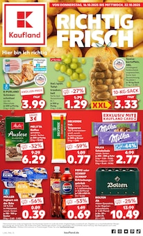 Kaufland Prospekt der Woche "Aktuelle Angebote" Seite 1, 16.10.2025 bis 22.10.2025 für Erkelenz Aktueller Kaufland Prospekt "Aktuelle Angebote" Seite 1 von 64 Seiten für Erkelenz