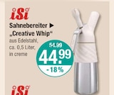 Creative Whip im V-Markt Prospekt Creative Whip von iSi im aktuellen V-Markt Prospekt für 44,99 €