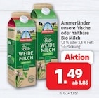 Markant Nordwest - Bio Milch 1,5 % Fett Angebot im Prospekt Bio Milch 1,5 % Fett bei Markant Nordwest im Prospekt "" für 1,49 €