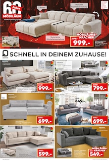 Couch im aktuellen porta Möbel Prospekt (Koblenz) Couch im porta Möbel Prospekt "60 JAHRE MÖBILÄUM" mit 6 Seiten (Koblenz)