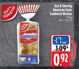 E center Heilbronn - American Style Sandwich Weizen Angebot im Prospekt American Style Sandwich Weizen bei E center im Heilbronn Prospekt für 0,92 €