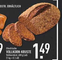EDEKA Oberhausen - VOLLKORN-KRUSTE VOLLKORN-KRUSTE Angebot bei EDEKA Oberhausen im Prospekt "Frische zum Greifen nah "