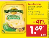 Netto Marken-Discount Uder - Leerdammer Angebot im Prospekt Leerdammer bei Netto Marken-Discount im Uder Prospekt für 1,69 €