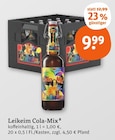 Cola-Mix im Angebot bei tegut in Würzburg Cola-Mix Angebote von Leikeim bei tegut Würzburg für 9,99 €