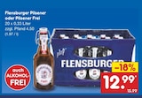 Pilsener im Angebot bei Netto Marken-Discount in Diepholz Pilsener Angebote von Flensburger bei Netto Marken-Discount Diepholz für 12,99 €