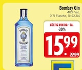 Bombay Gin im Angebot bei EDEKA in Ravensburg Bombay Gin Angebote von Bombay bei EDEKA Ravensburg für 15,99 €