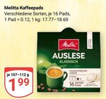 Kaffeepads im Angebot bei GLOBUS in Altenburg Kaffeepads Angebote von Melitta bei GLOBUS Altenburg für 1,99 €