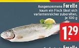 Aktuelles Forelle Angebot bei E center in Duisburg ab 1,29 €