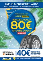 Catalogue Vulco à Saint-Jean-de-Védas, avec 5 pages Prospectus Vulco à Saint-Jean-de-Védas, "Recevez jusqu'à 80€ en carte cadeau", 5 pages, 30/11/2020 - 19/12/2020