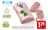Schweine-Rückenbraten bei EDEKA im Eppelheim Prospekt für 1,29 €