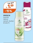 Dusche im Müller Prospekt Dusche von FROSCH im aktuellen Müller Prospekt für 1,69 €
