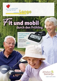 Aktueller Sanitätshaus Lange GmbH Sanitätshäuser Prospekt für Sulzbach-Rosenberg: Fit und mobil durch den Frühling mit 6 Seiten, 11.03.2026 - 31.05.2026