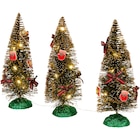 Mini-sapins de Noël LED - Action - Action Mini-sapins de Noël LED - Action à 3,99 € dans le catalogue Action