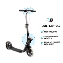 Decathlon Bron - TROTTINETTE ADULTE TOWN 7 EF V2 BLEUE NOIRE Promo TROTTINETTE ADULTE TOWN 7 EF V2 BLEUE NOIRE dans le catalogue Decathlon "Trottinettes" à Bron