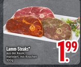 Lamm-Steaks im EDEKA Prospekt Lamm-Steaks von im aktuellen EDEKA Prospekt für 1,99 €