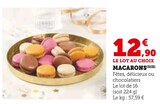 Macarons en promo chez U Express Villepinte à 12,90 €