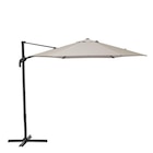 Promo Parasol déporté hexagonal taupe Avea NATERIAL L.289 x l.289 cm à 109,00 € dans le catalogue LEROY MERLIN à Theix