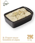 Chapon sauce forestière et cèpes en promo chez Monoprix Neuilly-sur-Seine à 29,00 €