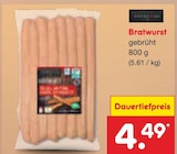 Bratwurst Angebote bei Netto Marken-Discount Nordhausen für 4,49 €