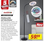 Stehleuchte mit Ventilator im Angebot bei toom Baumarkt in Hildesheim Stehleuchte mit Ventilator Angebote von toom bei toom Baumarkt Hildesheim für 59,99 €