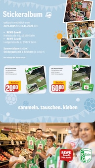 Aktueller REWE Prospekt "Dein Markt" Aktueller REWE Prospekt