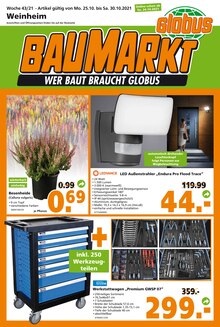 Globus-Baumarkt Prospekt für Laudenbach, Bergstr mit 20 Seiten Globus-Baumarkt Prospekt für Laudenbach, Bergstr: WER BAUT BRAUCHT GLOBUS, 20 Seiten, 23.10.2021 - 30.10.2021