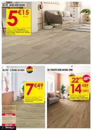 Prix et réduction Parquet Stratifié dans le prospectus Décor Discount en cours Offre Parquet Stratifié dans le catalogue Décor Discount du moment à la page 2