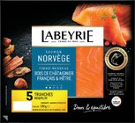Saumon fumé Norvège - Labeyrie - Intermarché Super à Perpignan Saumon fumé Norvège - Labeyrie en promo chez Intermarché Super Perpignan à 6,13 €