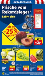 Lidl Pflaumen im Prospekt Lidl Pflaumen im Prospekt