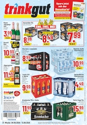 Bier im Trinkgut Prospekt in Hamminkeln Aktueller Trinkgut Prospekt mit Bier, "Aktuelle Angebote", Seite 1