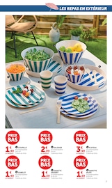 Promos Verre dans le catalogue "LES PRIX BAS de l'été" de Hyper U Verre en promo dans le catalogue Hyper U à la page 7