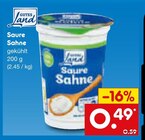 Saure Sahne von Gutes Land im aktuellen Netto Marken-Discount Prospekt für 0,49 €