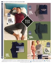 Promos Pyjama Homme dans le catalogue "Les basiques c’est nous. La vie qui va avec, c’est vous." de Carrefour à la page 10
