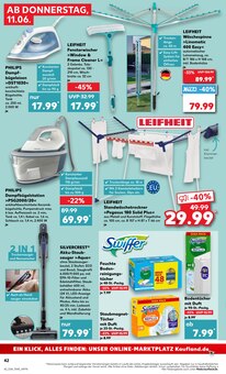 Bügeleisen im Kaufland Prospekt "Hier bin ich richtig" mit 59 Seiten (Dresden)