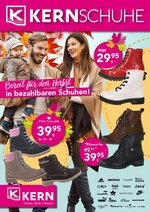 KERN Schuhe Prospekt für München mit 4 Seiten KERN Schuhe Prospekt für München: "Bereit für den Herbst in bezahlbaren Schuhen!", 4 Seiten, 04.11.2020 - 28.11.2020